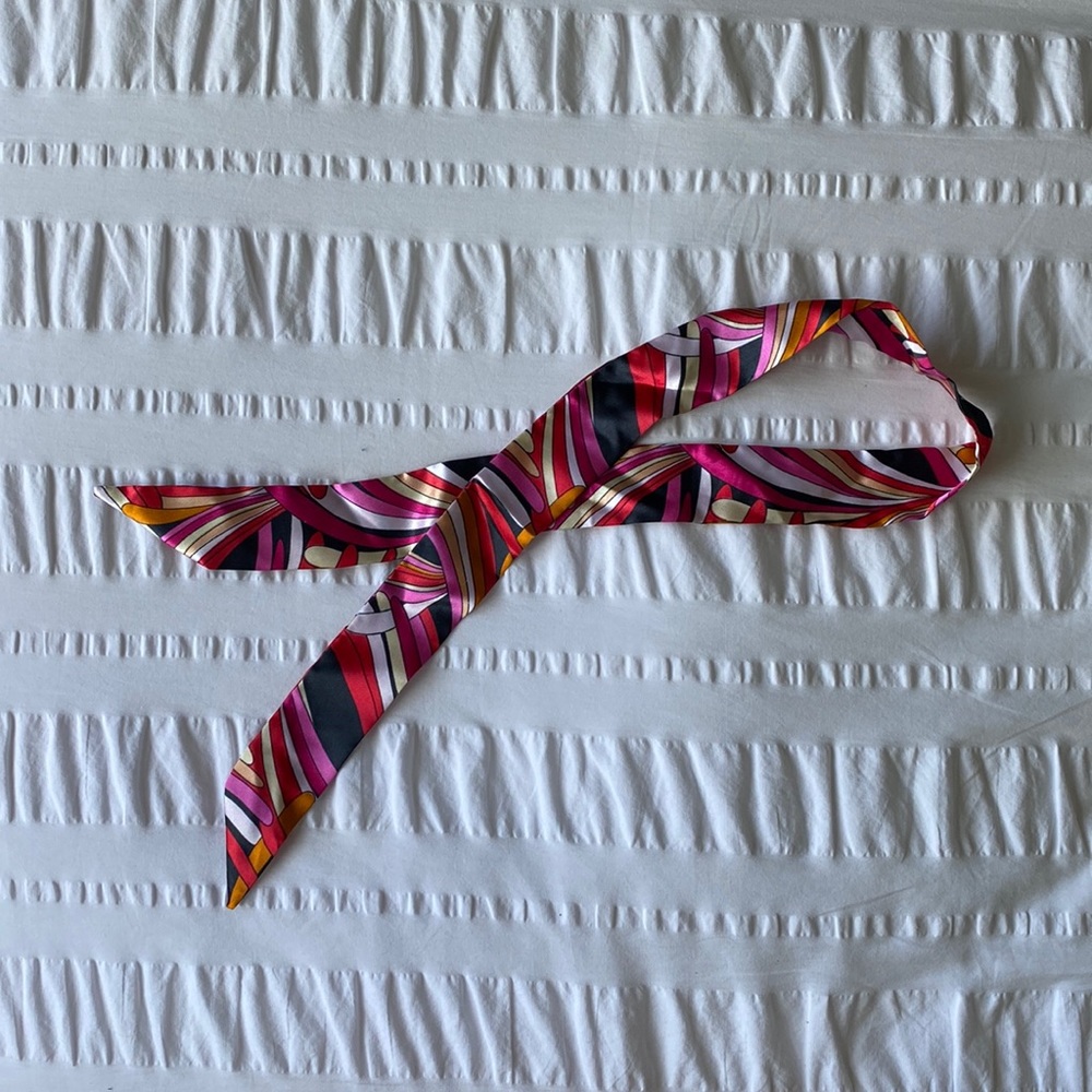 Retro silk headband